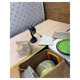 Lamp, cutting board and more