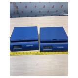 2 postal Scales work