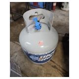 Full propane bottle