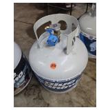 Full propane bottle