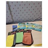 New towels and auto detail wipes