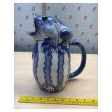 Frog Pitcher no mark Unique