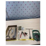 Mall Iron spud wrench, water key, craftsman mini