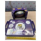 New LSU football ans Dining Tray
