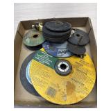Grinder blades and wheels