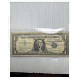 1957 B Silver certificate