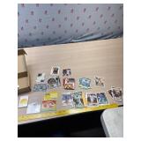 Baseball, basketball and football cards- some