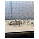 Glass mugs with advertising