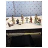 Ceramic Nativity Set