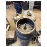 4 heavy duty Acetylene tanks