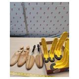 Shoe stretchers and sure foot