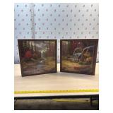 2 Thomas Kinkade prints