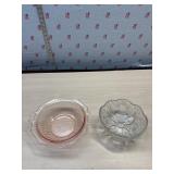 Vintage Anchor Hocking Mayfair Rose Pink