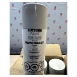 6 new cans of fixture paint