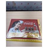 New Tin Coca Cola sign