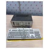 Keyboard and Scott Stereo Amp