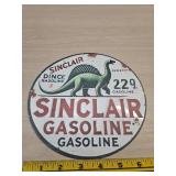 Metal Sinclair gas sign