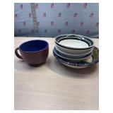 Mixed lots of dishes including 4- 8.5ï¿½ Corelle