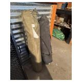 Tent and folding camp chair