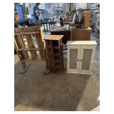 Wall cabinet, Napa valley display rotating shelf