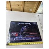 The original Monster Truck tin sign