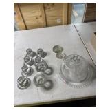 8 Tapered or tea light candle holders  furniture