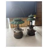 1 Thermos and 1 Coleman 1952 lantern no globes