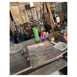 Flying paper lanterns bowls, lamp. Brass duck