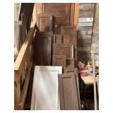 All cabinet doors to unload