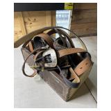 Lot of belts holster