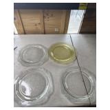 Depression glass plates