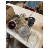 Motorcycle pegs, lights and slide graph computer