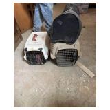 3 small pet carriers