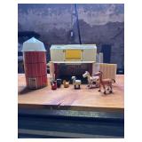 Fisher Price Play family farm set with silo and