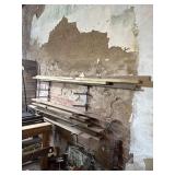 Lumber in wall 2x4 and 2x6 you load