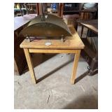 Child table plant stand and log holder