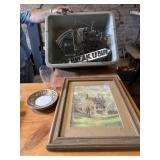 Tote with plate easels picture and more