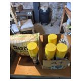 Charcoal Odor Absorber and 5 cans of Zep smoke