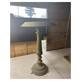 Brass and marble plant stand  24ï¿½x16ï¿½