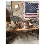 Table and all contents bring boxes