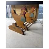 Chicken recipe book holder