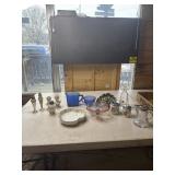 Vintage S&P Shakers, cobalt glass. 2 Royal