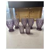 1980ï¿½s Amethyst glasses