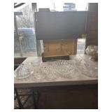 Heisey Cheese Dish, berry bowls & foot bowl,