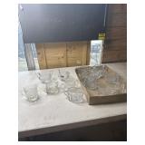 Heisey Creamer and sugar and others