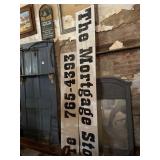 Wood: Metal clad sign  14ï¿½x14ï¿½