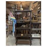 Wood book shelf  30ï¿½x11ï¿½x60ï¿½