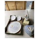 Precious Moments and trinket box
