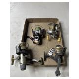 4 fishing reels