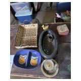 Basket candle holder and more